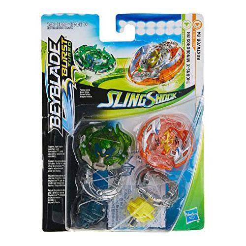 Beyblade Burst Turbo Slingshock Dual Pack - Choose your Beyblade Toys & Games ToyShnip