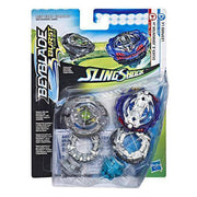 Beyblade Burst Turbo Slingshock Dual Pack - Choose your Beyblade Toys & Games ToyShnip
