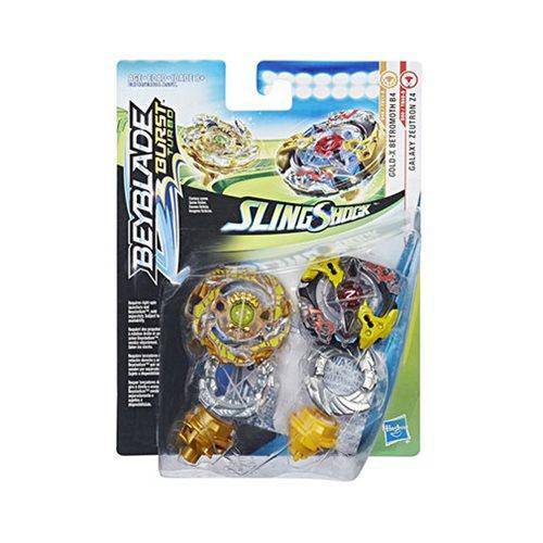 Beyblade Burst Turbo Slingshock Dual Pack - Choose your Beyblade Toys & Games ToyShnip