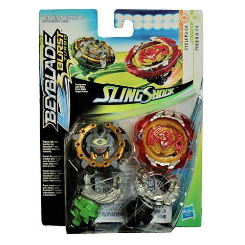 Beyblade Burst Turbo Slingshock Dual Pack - Choose your Beyblade Toys & Games ToyShnip