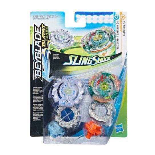 Beyblade Burst Turbo Slingshock Dual Pack - Choose your Beyblade Toys & Games ToyShnip
