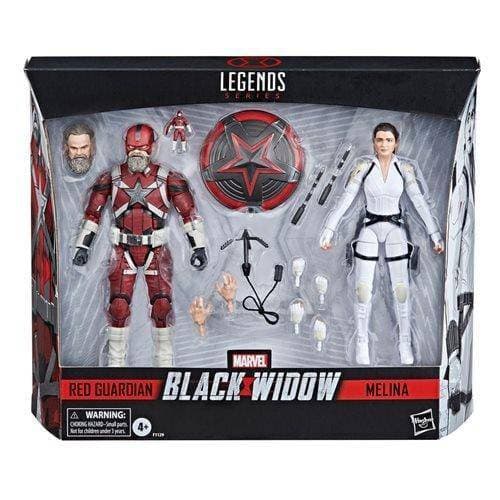 Black Widow Marvel Legends 6-Inch Red Guardian and Melina Vostkoff Action Figures Action & Toy Figures ToyShnip