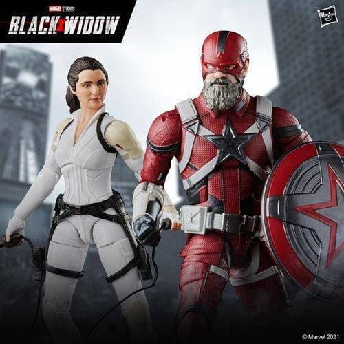 Black Widow Marvel Legends 6-Inch Red Guardian and Melina Vostkoff Action Figures Action & Toy Figures ToyShnip