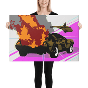 Blast from the Back canvas print by Ryan Glass Art & Swag Tenacious Toys