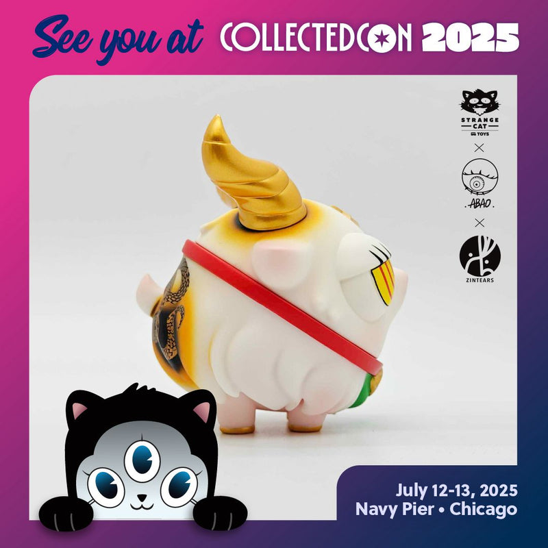Bobbi by Zintears x Abao Designer Toys Strangecat Toys