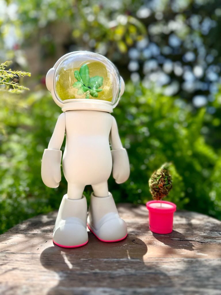 BUD figure by Wacky Backy Vinyl Art Toy Wacky Backy