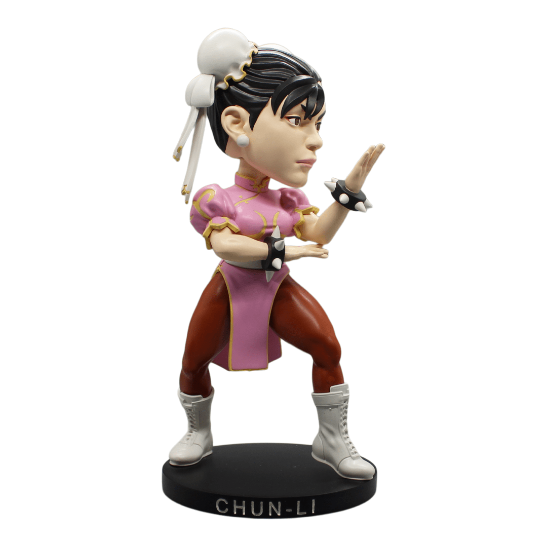 Capcom Street Fighter Chun-Li Bobblehead (Pink version) Bobbletopia
