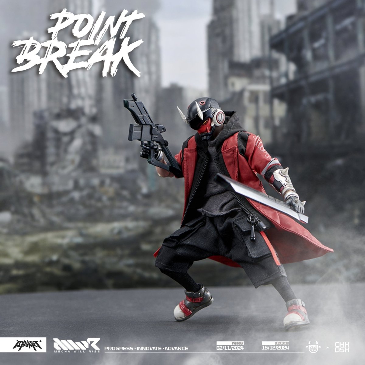 CARBINE & DXIII Point Break Edition action figure set PREORDER