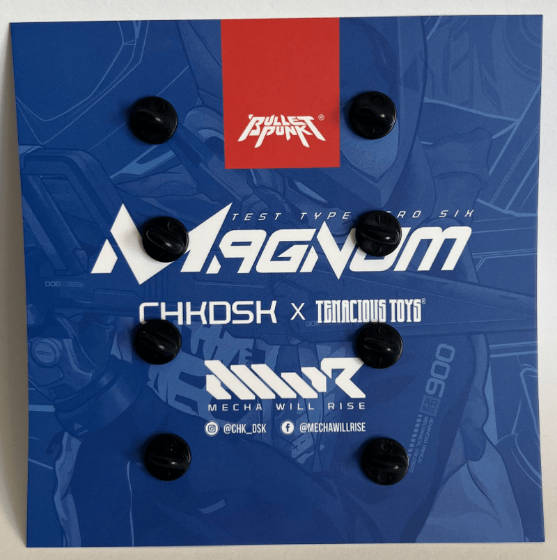 CHK_DSK Magnum Enamel Pin Set NYCC Exclusive Pin Tenacious Toys