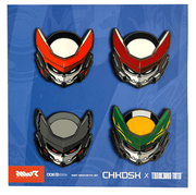 CHK_DSK Magnum Enamel Pin Set NYCC Exclusive Pin Tenacious Toys