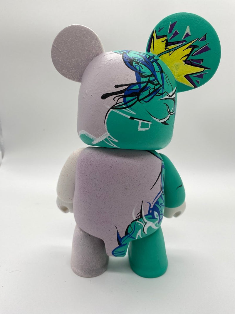 Crawling in Grey Matter custom Qee by Ryan Glass Custom Toy2R