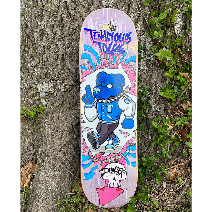 Custom Danger Dog Skate Deck by Ryan Glass Skateboard Board Pusher