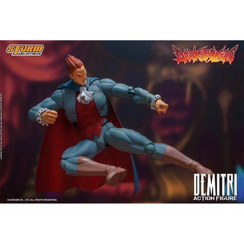 Darkstalkers Demitri Maximoff 1:12 Scale Action Figure Action & Toy Figures ToyShnip