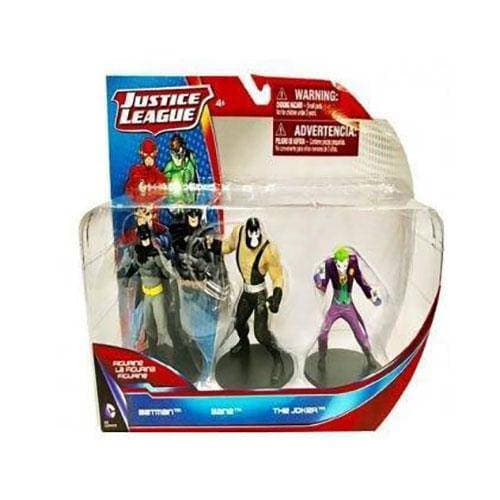 DC Comics: Justice League of America Action Figure 3-Pack - Batman", " Bane", " The Joker Toys & Games ToyShnip