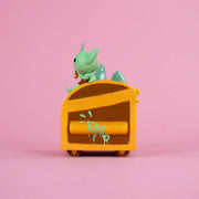 Wizard of Barge Goblinz Rule Dumpster Fire Vinyl Figure PREORDER SHIPS FEB Vinyl Art Toy 100soft