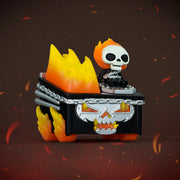 Ghost Rider Dumpster Fire Vinyl Figure PREORDER SHIPS APRIL Vinyl Art Toy 100soft