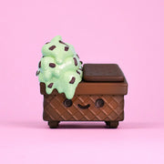 Mint Chip Dumpster Ice Cream Vinyl Figure Vinyl Art Toy 100soft