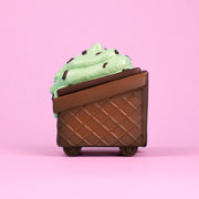 Mint Chip Dumpster Ice Cream Vinyl Figure Vinyl Art Toy 100soft
