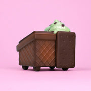 Mint Chip Dumpster Ice Cream Vinyl Figure Vinyl Art Toy 100soft