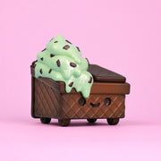 Mint Chip Dumpster Ice Cream Vinyl Figure Vinyl Art Toy 100soft