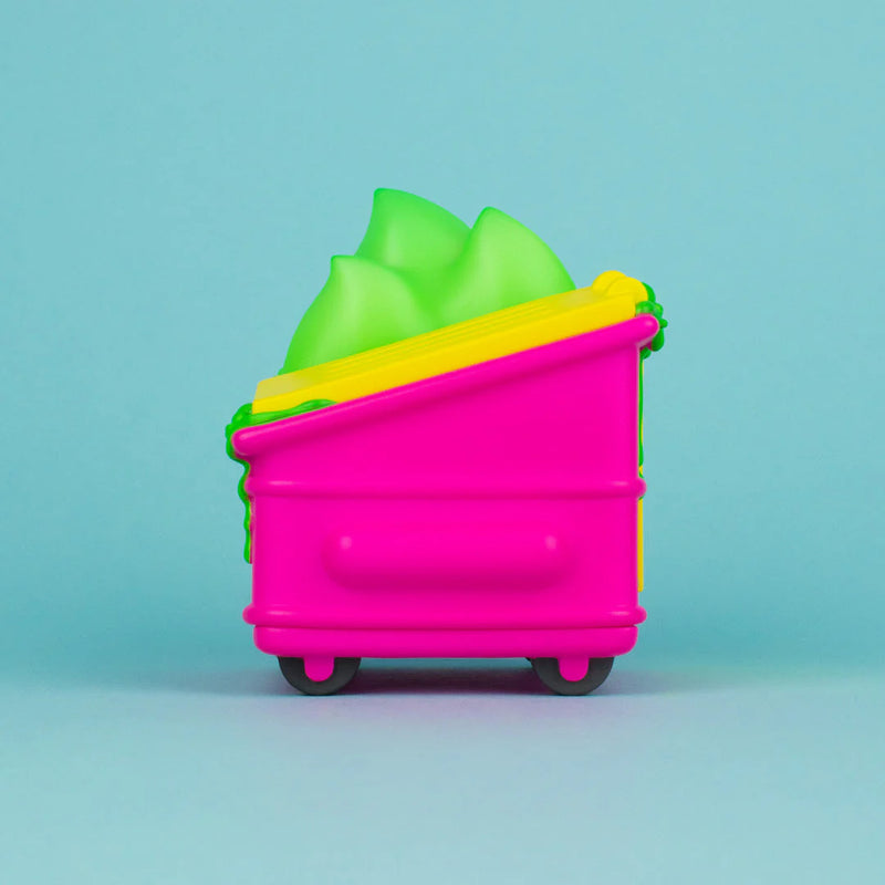 Dumpster Fire Toxic Waste Vinyl Figure Chemical Pink Edition Vinyl Art Toy 100soft