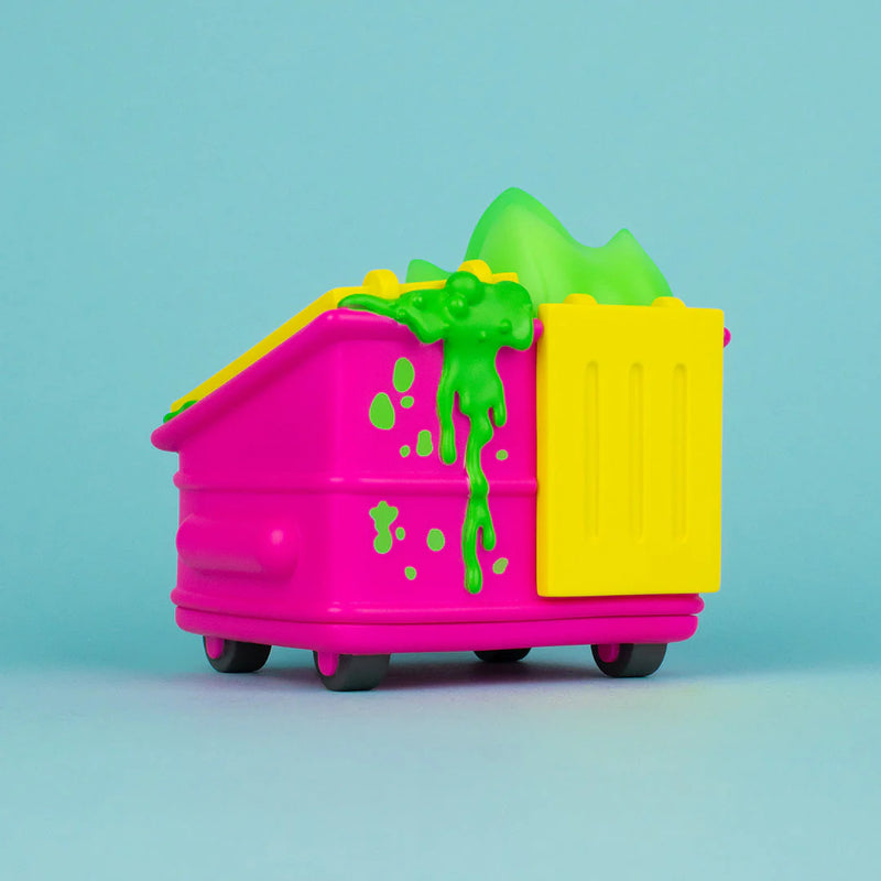 Dumpster Fire Toxic Waste Vinyl Figure Chemical Pink Edition Vinyl Art Toy 100soft