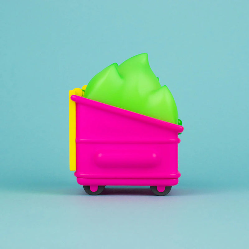 Dumpster Fire Toxic Waste Vinyl Figure Chemical Pink Edition Vinyl Art Toy 100soft