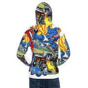 Dog Fink All-Over Print Hoodie by Christian Trivellone Apparel Tenacious Toys