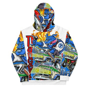 Dog Fink All-Over Print Hoodie by Christian Trivellone Apparel Tenacious Toys