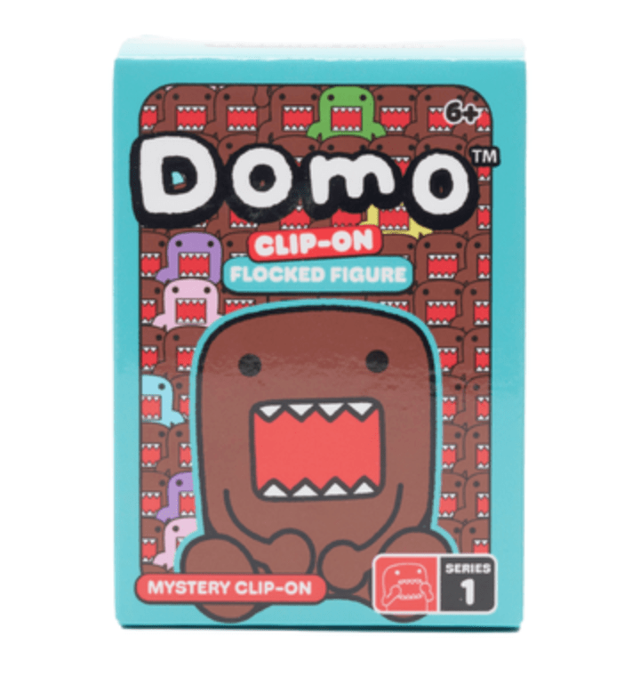 Domo 3 Inch Flocked Collectible Clip Blind Box — Tenacious Toys® Domo 3 Inch Flocked Collectible Clip Blind Box — Tenacious Toys®