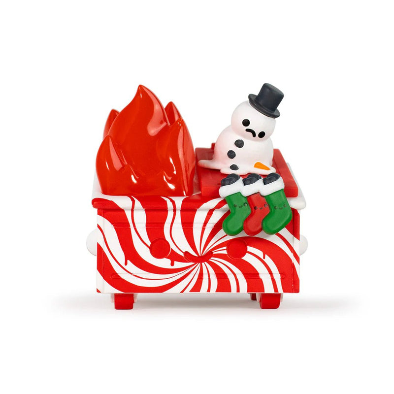 Dumpster Fire 12 Days of Trash Advent Calendar Holiday Figure Set Vinyl Art Toy 100soft