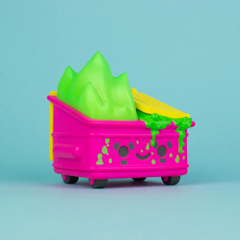 Dumpster Fire Toxic Waste Vinyl Figure Chemical Pink Edition Vinyl Art Toy 100soft