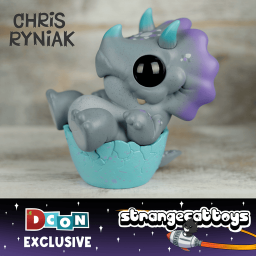 Eggtoof Unicorn Galaxy by Chris Ryniak Designer Toys Strangecat Toys
