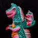 Fantasaurus Rex "Hawaii" edition sofubi set Sofubi Wonder Goblin