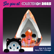 Fire Opal Prismite by Yutoos Designer Toys Strangecat Toys