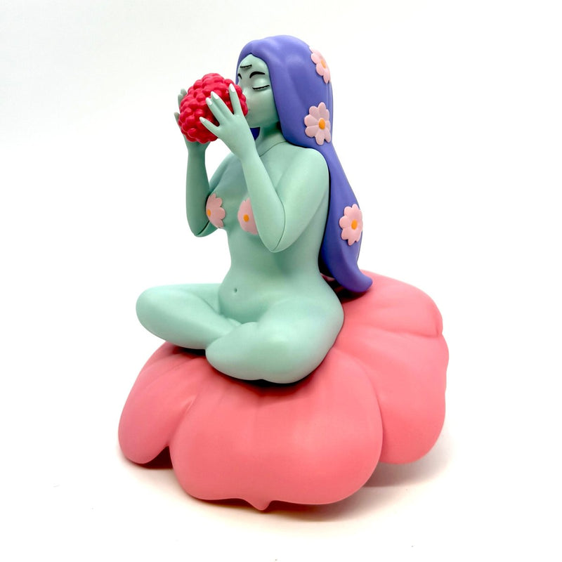 "Flower Girl" Green Edition By Robin Eisenberg Vinyl Toys UVDToys