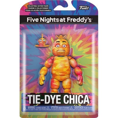 Funko Five Nights at Freddy's Tie-Dye Chica 5-Inch Action Figure Action & Toy Figures ToyShnip