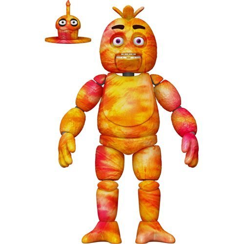Funko Five Nights at Freddy's Tie-Dye Chica 5-Inch Action Figure Action & Toy Figures ToyShnip