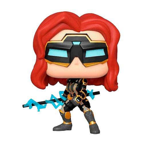 Funko Pop! 630 Games - Marvel's Avengers Game - Black Widow Bobble Head Toys & Games ToyShnip