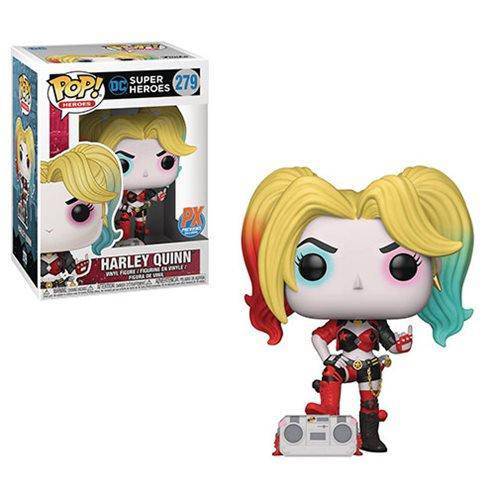 Funko Pop! Heroes 279 - Harley Quinn with Boombox Vinyl Figure - PX Toys & Games ToyShnip
