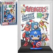 Funko Pop! The Avengers #4 (1963) Captain America Comic Cover Figure with Case Action Figure ToyShnip