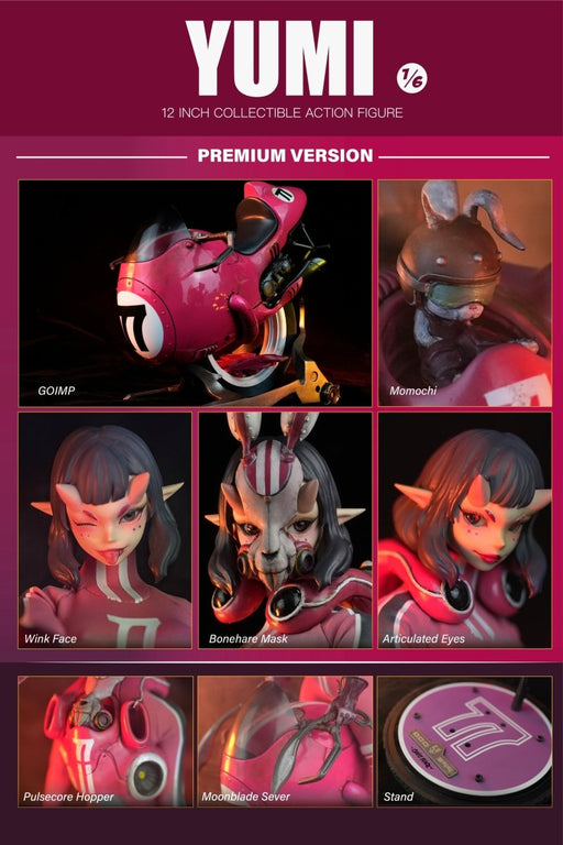 Gaki Race Yumi Premium 1/6 scale action figure set with vehicle PREORDER Action Figure JT Studio
