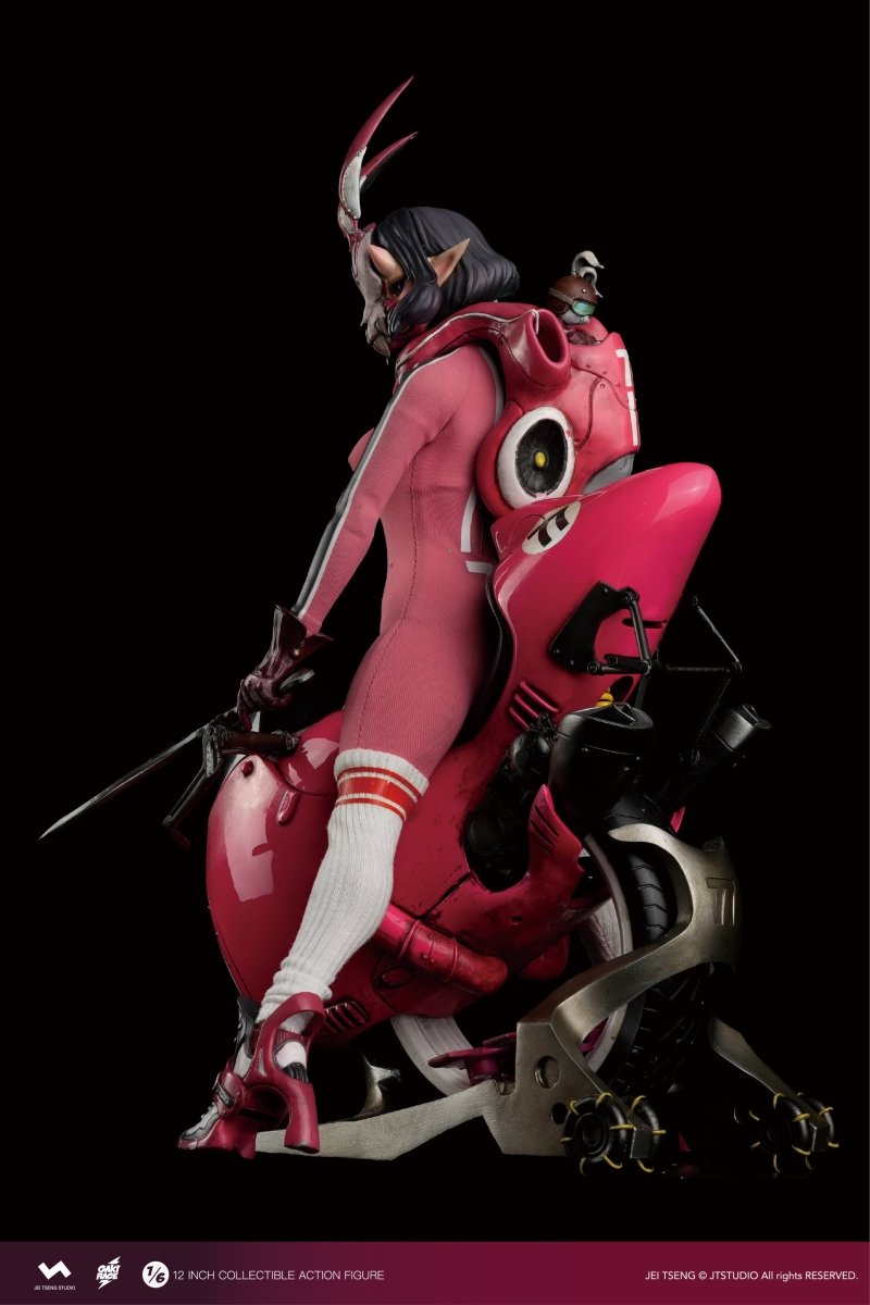 Gaki Race Yumi Premium 1/6 scale action figure set with vehicle PREORDER Action Figure JT Studio