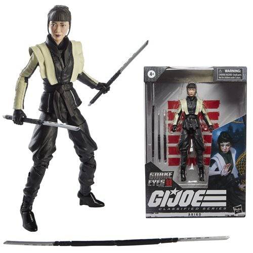 G.I. Joe Classified Series 6-Inch Snake Eyes: G.I. Joe Origins Action Figure - Select Figure(s) Action & Toy Figures ToyShnip