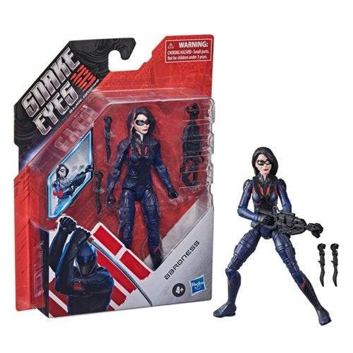 G.I. Joe Snake Eyes Movie 6-Inch Action Figure - Select Figure(s) Action & Toy Figures ToyShnip