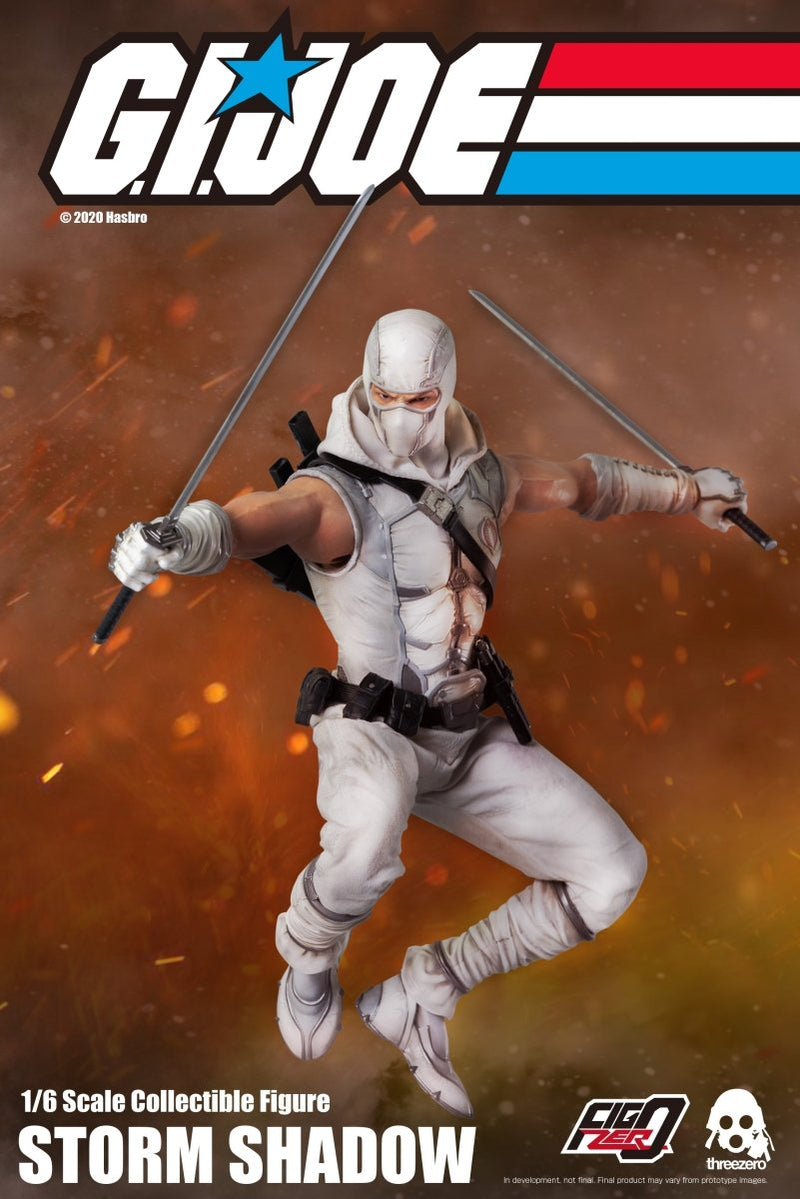 G.I. Joe Storm Shadow 1/6 scale action figure by ThreeZero Action Figure Threezero