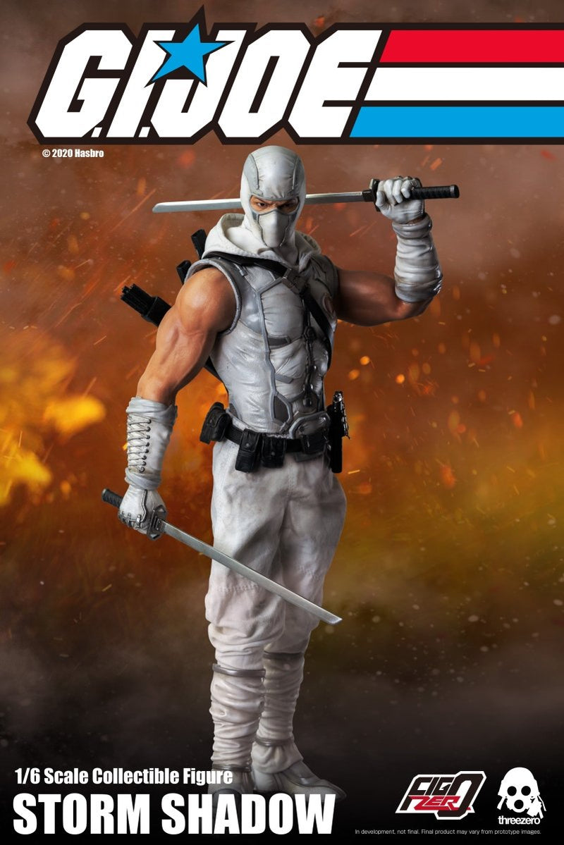 G.I. Joe Storm Shadow 1/6 scale action figure by ThreeZero Action Figure Threezero