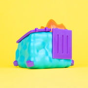 Glanderco "Boys Go to Jupiter" Limited Edition Dumpster Fire Vinyl Figure Vinyl Art Toy 100soft