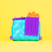 Glanderco "Boys Go to Jupiter" Limited Edition Dumpster Fire Vinyl Figure Vinyl Art Toy 100soft