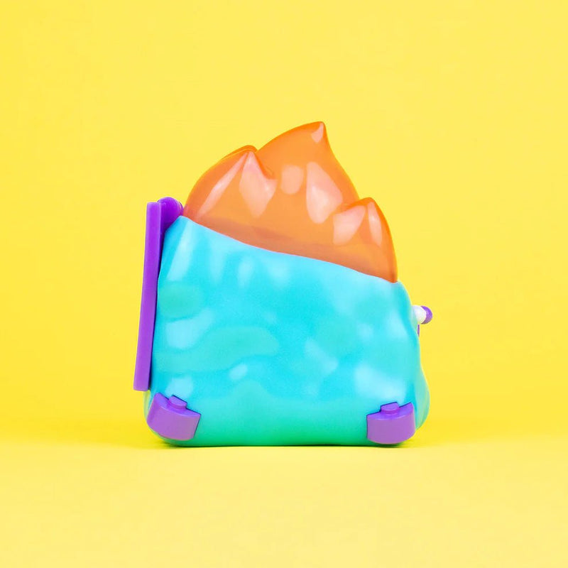 Glanderco "Boys Go to Jupiter" Limited Edition Dumpster Fire Vinyl Figure Vinyl Art Toy 100soft